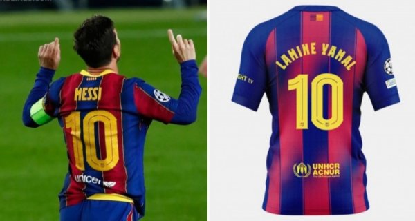远超梅西？阿斯：巴萨认为亚马尔10号运动活动    服  销