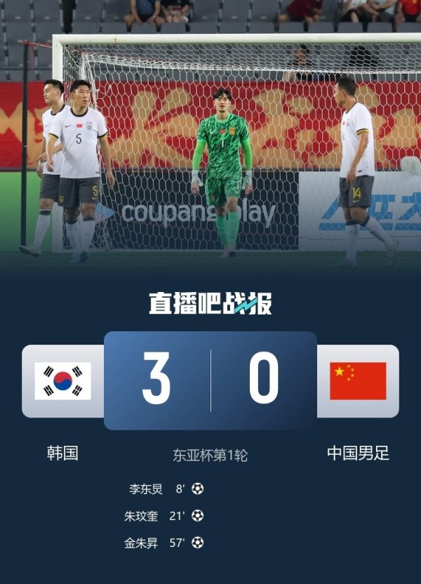 世界波破国足，李东炅：满意3-0的比分，高兴时隔1500多天