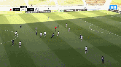 矢形海优打空门得手，日本女足1-0领跑  中国台北女足！