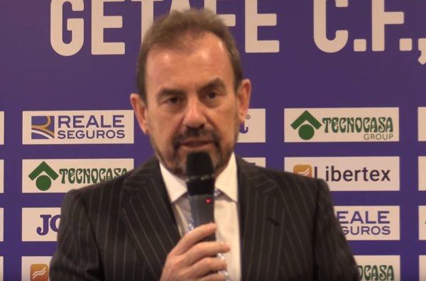 赫塔费主席：我反对将西甲赛事  放到海外去踢，我认为这事成不