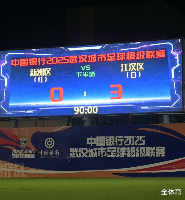 3-0! 前北京国安超新星连进两球赢赛点, 汉超江汉末轮与江