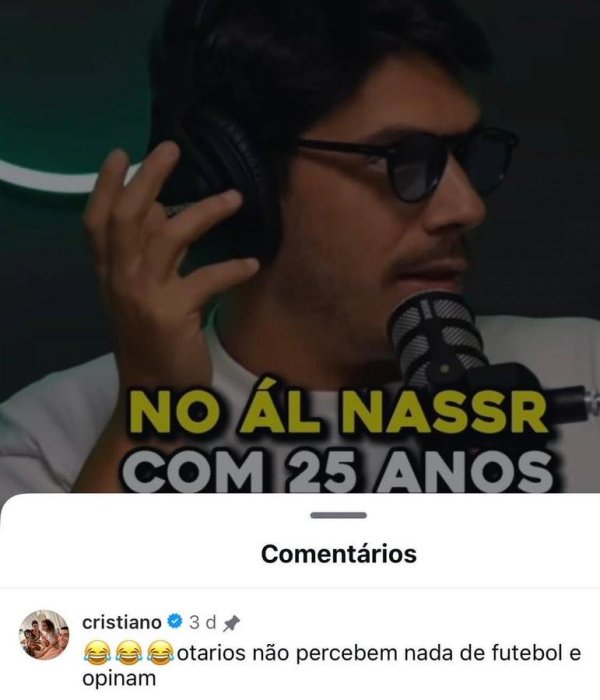 C罗回击批评菲利克斯播客：蠢货根本不懂古代足球    ，却还