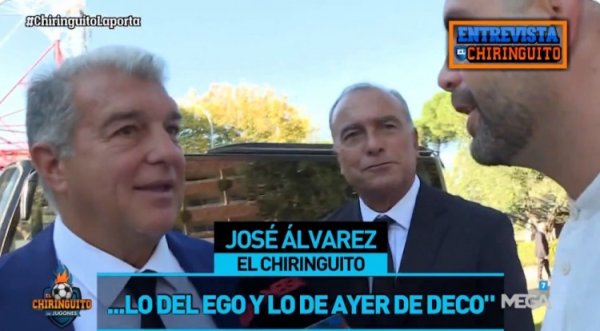 拉波尔塔：希望达成协议回欧洲俱乐部协会，我们与纳赛尔关系很好