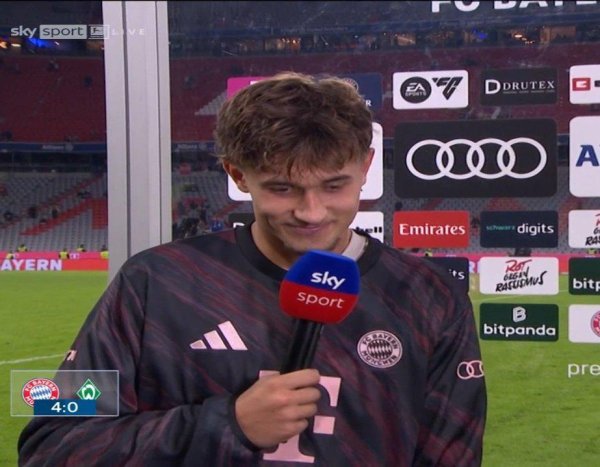 比朔夫：很高兴首次拜仁杆位，在这射门很轻松